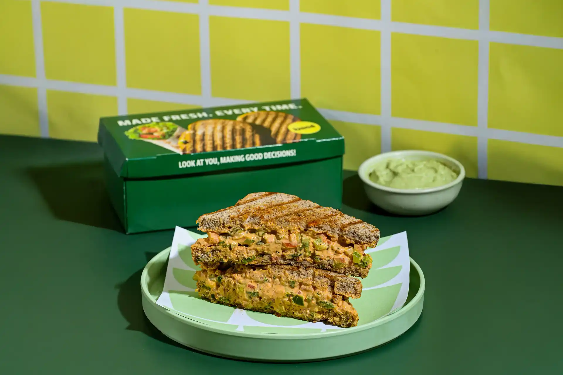 Millet Veggie Sandwich